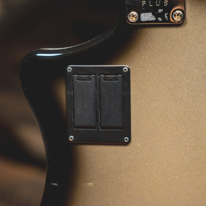 2022 Fender Meteora Bass Guitar, Darkglass Preamp, Silverburst w/OGB - Used