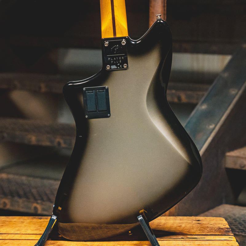 2022 Fender Meteora Bass Guitar, Darkglass Preamp, Silverburst w/OGB - Used