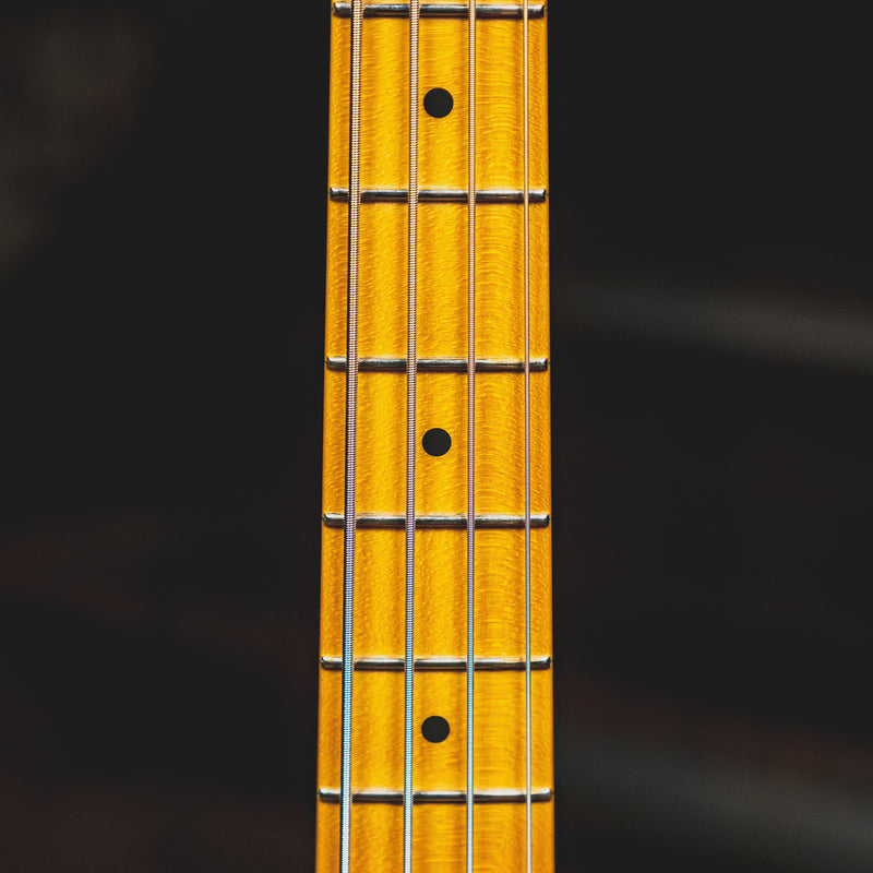 2022 Fender Meteora Bass Guitar, Darkglass Preamp, Silverburst w/OGB - Used