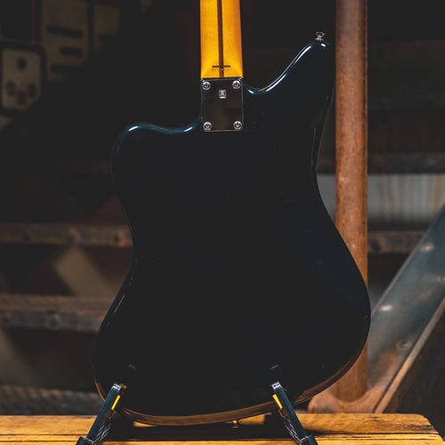 2004 Fender MIJ Jaguar Special HH Electric Guitar, Black - Used