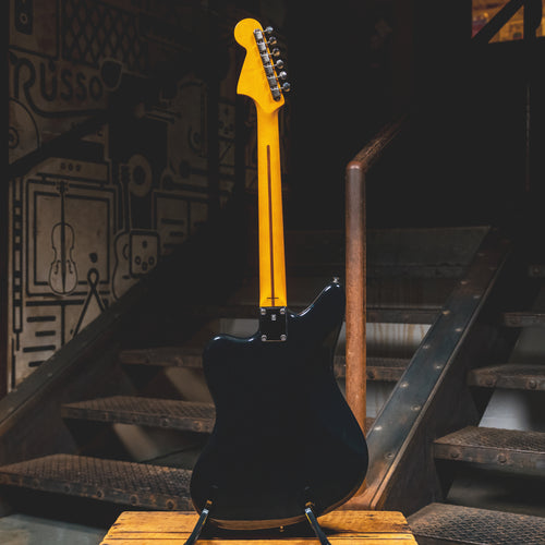 2004 Fender MIJ Jaguar Special HH Electric Guitar, Black - Used