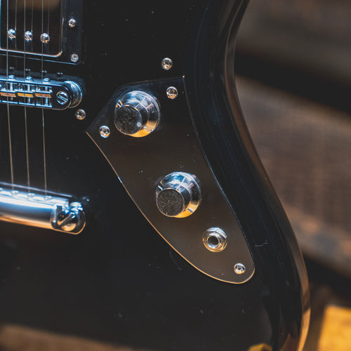 2004 Fender MIJ Jaguar Special HH Electric Guitar, Black - Used