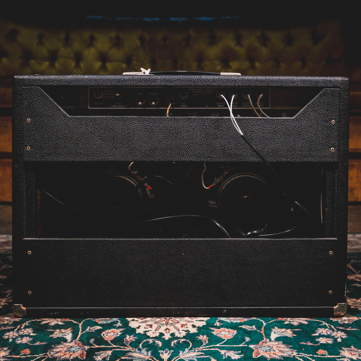 1965 Fender Vibrolux Reverb Guitar Combo Amplifier - Used