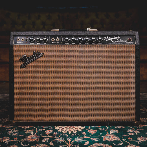 1965 Fender Vibrolux Reverb Guitar Combo Amplifier - Used