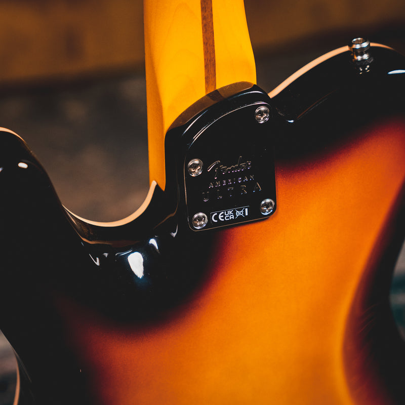 2023 Fender American Ultra Telecaster Electric Guitar, Ultraburst w/ OHSC - Used