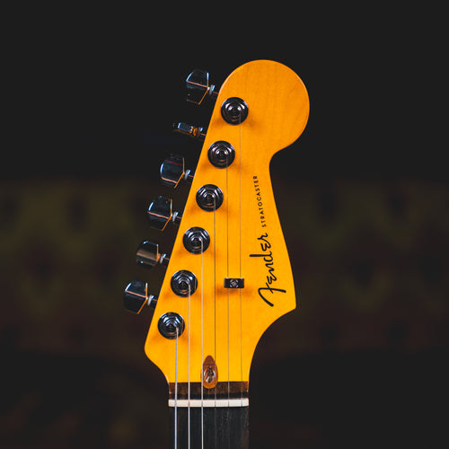 2022 Fender American Ultra Stratocaster Electric Guitar, Metallic Green w/ OHSC - Used