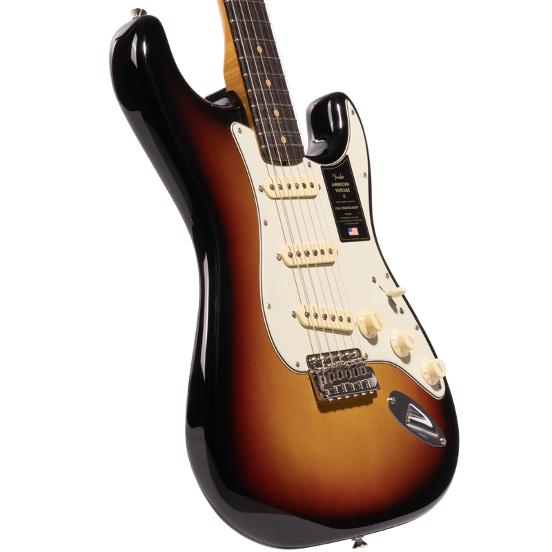 Fender American Vintage II 1961 Stratocaster Electric Guitar, Rosewood, 3 Color Sunburst