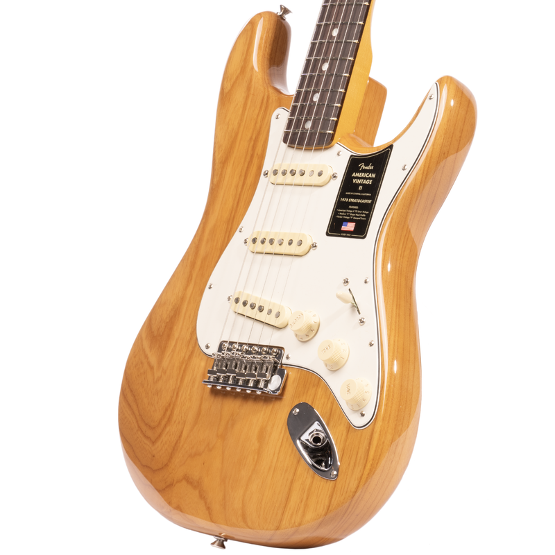 Fender American Vintage II 1973 Stratocaster Electric Guitar, Rosewood, Aged Natural