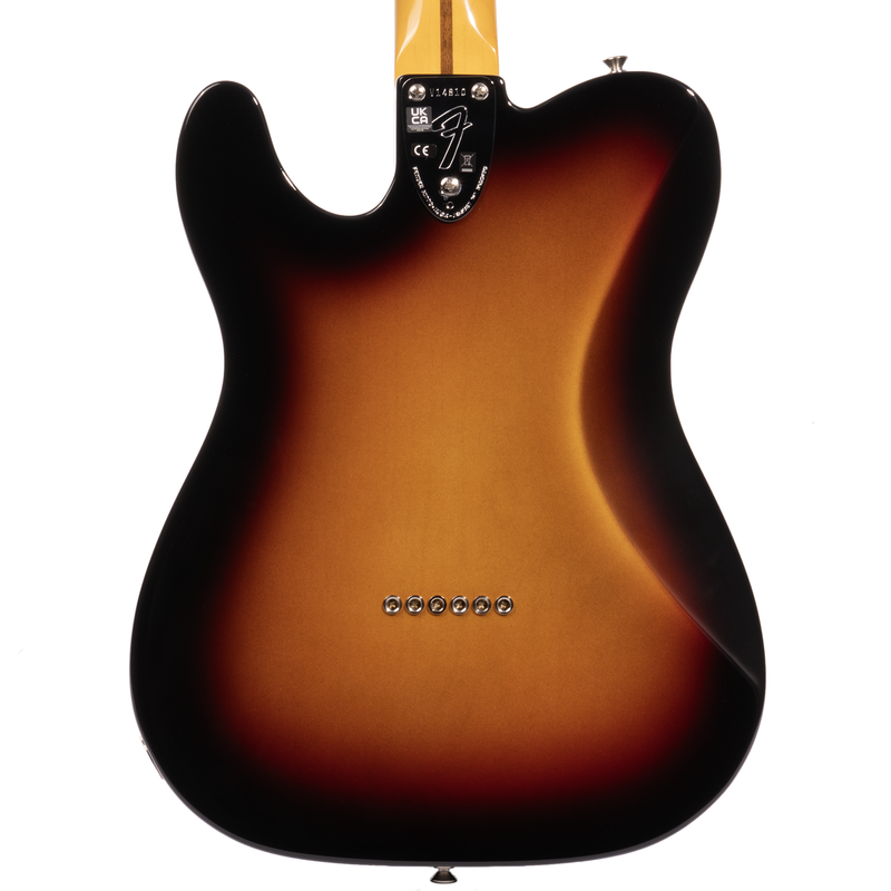 Fender American Vintage II 1975 Telecaster Deluxe Electric Guitar, Maple, 3 Color Sunburst