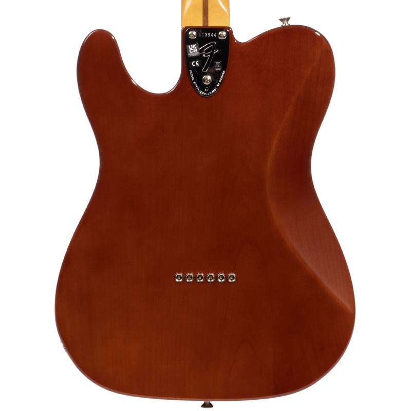 Fender American Vintage II 1975 Telecaster Deluxe Electric Guitar, Maple, Mocha