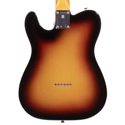Fender American Vintage II 1963 Telecaster Electric Guitar, Rosewood, 3-Color Sunburst