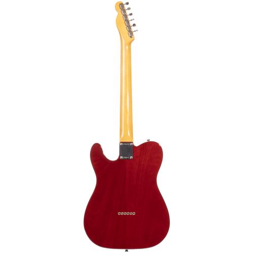 Fender American Vintage II 1963 Telecaster Mahogany Electric Guitar, Crimson Red Transparent