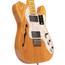 Fender American Vintage II 1972 Telecaster Thinline Electric Guitar, Maple, Aged Natural