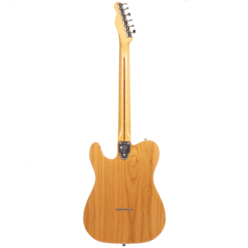 Fender American Vintage II 1972 Telecaster Thinline Electric Guitar, Maple, Aged Natural