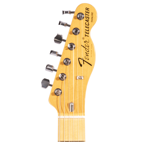 Fender American Vintage II 1972 Telecaster Thinline Electric Guitar, Maple, Aged Natural