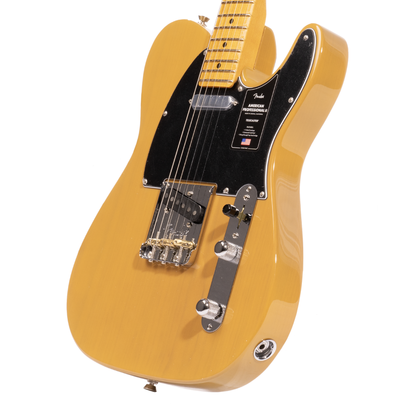 Fender American Professional II Telecaster Electric Guitar, Butterscotch Blonde