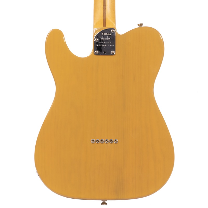 Fender American Professional II Telecaster Electric Guitar, Butterscotch Blonde