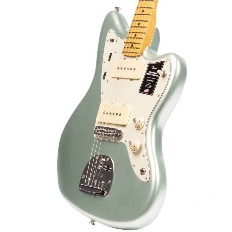 Fender American Professional II Jazzmaster Electric Guitar, Mystic Surf Green