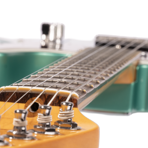 Fender Susan Tedeschi Telecaster Electric Guitar, Aged Carribean Mist