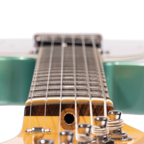 Fender Susan Tedeschi Telecaster Electric Guitar, Aged Carribean Mist