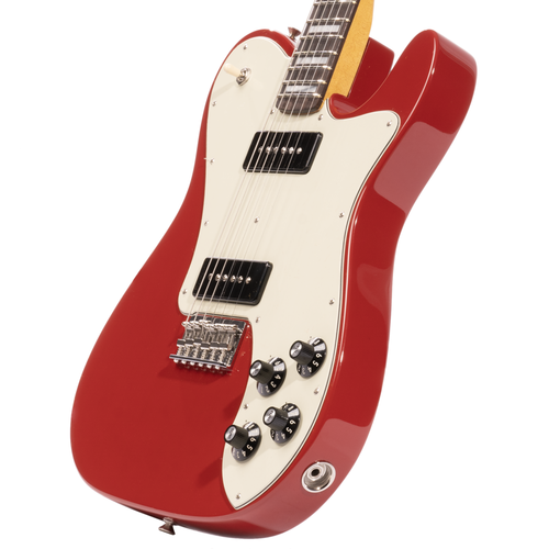 Fender Limited Edition Chris Shiflett Cleaver Telecaster Deluxe Electric Guitar, Rosewood Fingerboard, Dakota Red