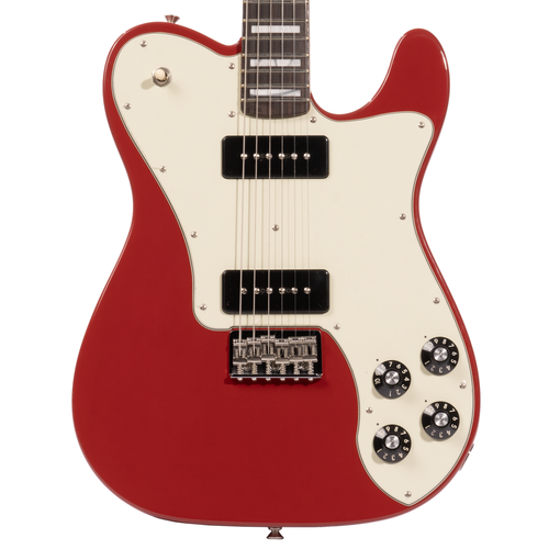 Fender Limited Edition Chris Shiflett Cleaver Telecaster Deluxe Electric Guitar Rosewood Fingerboard Dakota Red