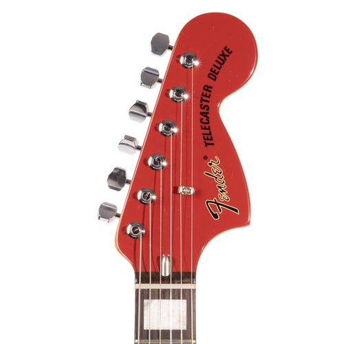 Fender Limited Edition Chris Shiflett Cleaver Telecaster Deluxe Electric Guitar, Rosewood Fingerboard, Dakota Red