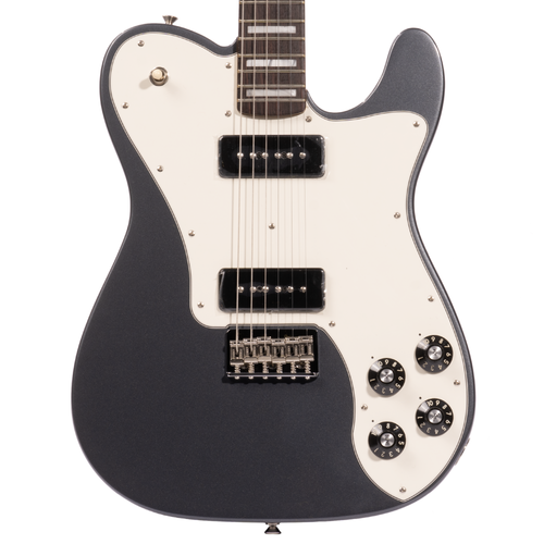 Fender Limited Edition Chris Shiflett Cleaver Telecaster Deluxe, Charcoal Frost Metallic