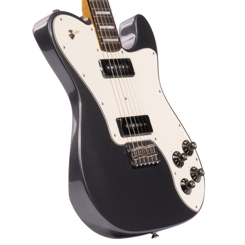 Fender Limited Edition Chris Shiflett Cleaver Telecaster Deluxe, Charcoal Frost Metallic