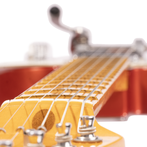 Fender Stories Collection Mike Campbell Red Dog Telecaster Electric Guitar, Red Dog Red