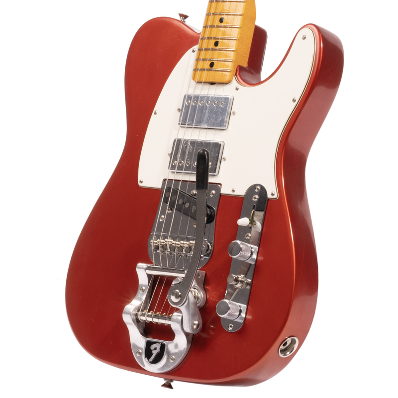 Fender Stories Collection Mike Campbell Red Dog Telecaster Electric Guitar, Red Dog Red