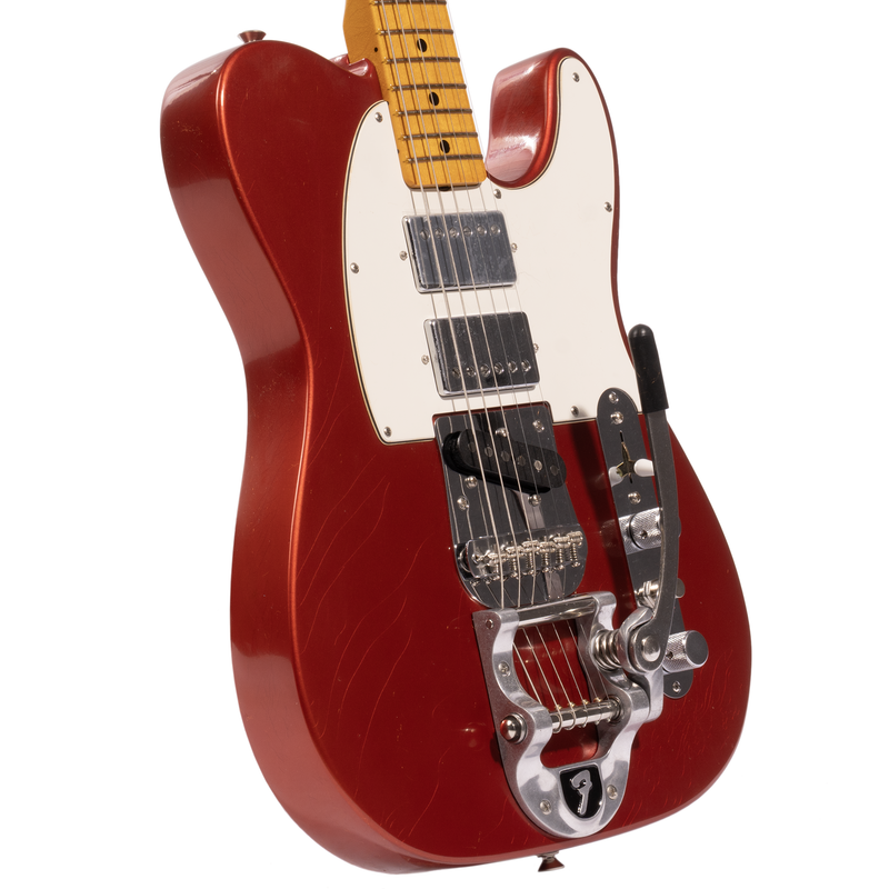 Fender Stories Collection Mike Campbell Red Dog Telecaster Electric Guitar, Red Dog Red