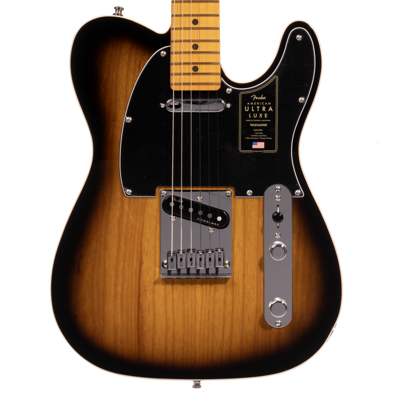 Fender Ultra Luxe Telecaster Maple, 2 Color Sunburst Electric Guitar