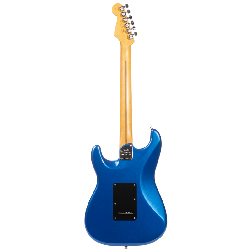 Fender American Ultra II Stratocaster Electric Guitar, Ebony Fingerboard, Noble Blue