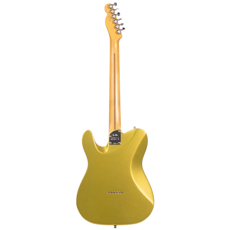 Fender American Ultra II Telecaster Electric Guitar, Ebony Fingerboard, Solar Flare