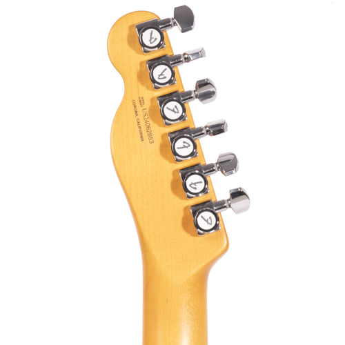 Fender American Ultra II Telecaster Electric Guitar, Ebony Fingerboard, Solar Flare