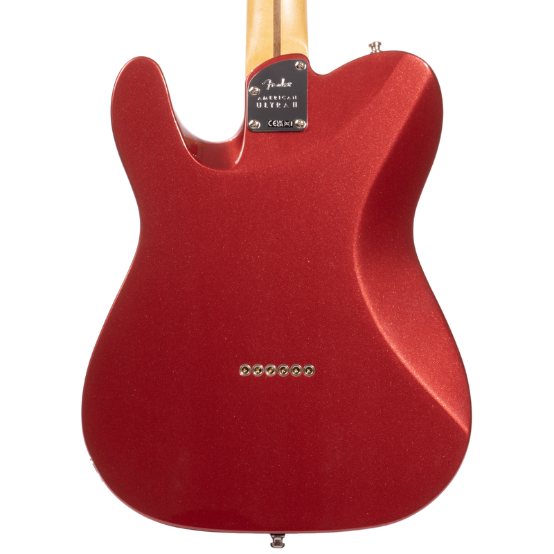 Fender American Ultra II Telecaster Electric Guitar, Maple Fingerboard, Sinister Red