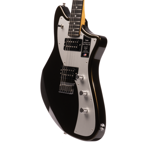 Fender American Ultra II Meteora Electric Guitar, Ebony Fingerboard, Texas Tea