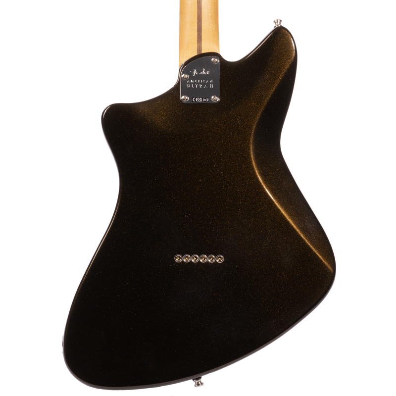 Fender American Ultra II Meteora Electric Guitar, Ebony Fingerboard, Texas Tea