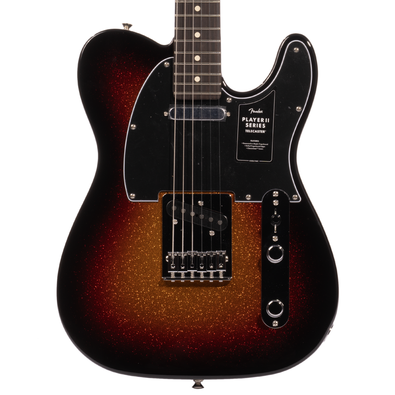 Fender Limited Edition Player II Telecaster Electric Guitar, Sparkle 3 Fender Limited Edition Player II Telecaster Electric Guitar, Sparkle 3