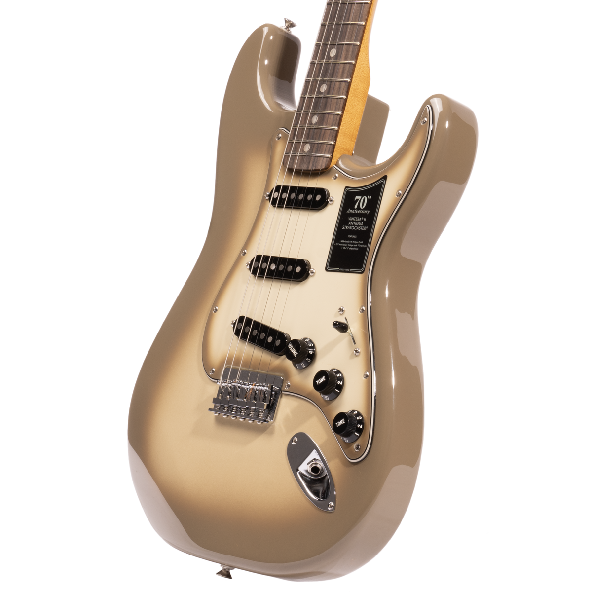 2024 Fender 70th Anniversary Antigua Stratocaster, Rosewood Fingerboard, Antigua