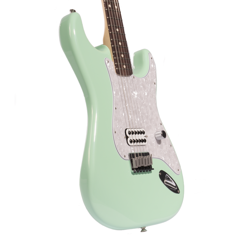 Fender Limited Edition Tom Delonge Stratocaster Electric Guitar, Surf Green