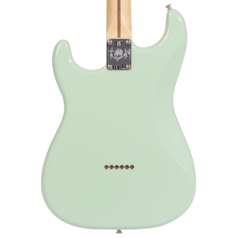 Fender Limited Edition Tom Delonge Stratocaster Electric Guitar, Surf Green