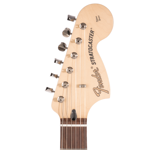 Fender Limited Edition Tom Delonge Stratocaster Electric Guitar, Graffiti Yellow