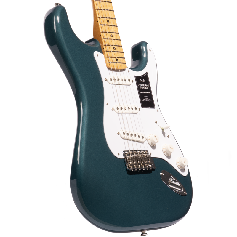 Fender Vintera II ‘50s Stratocaster Electric Guitar, Maple Fingerboard, Ocean Turquoise