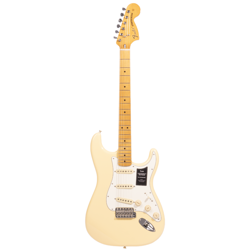 Fender Vintera II ‘70s Stratocaster Electric Guitar, Maple Fingerboard, Vintage White