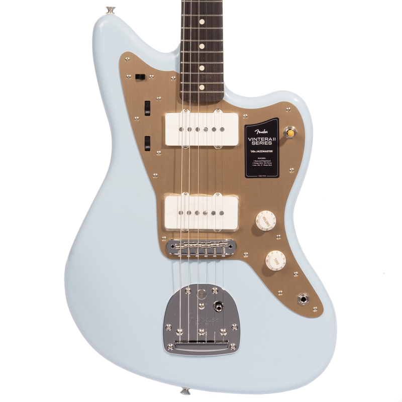 Fender Vintera II ‘50s Jazzmaster Electric Guitar, Rosewood Fingerboard, Sonic Blue