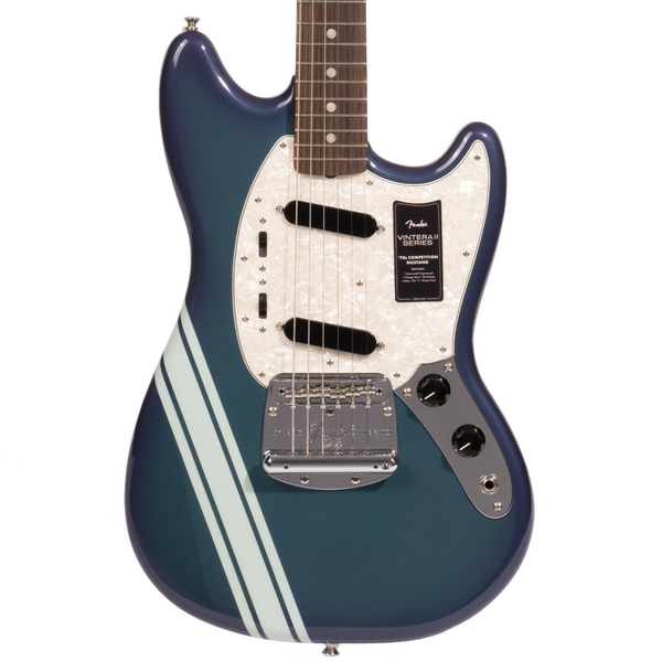 Fender Vintera II ‘70s Mustang Electric Guitar, Rosewood Fingerboard,  Competition Burgundy