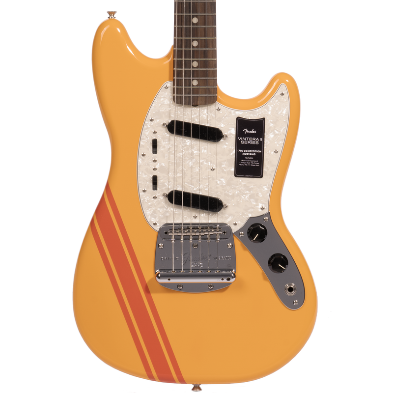 Fender Vintera II '70s Mustang Electric Guitar, Rosewood Fingerboard, Fender Vintera II '70s Mustang Electric Guitar, Rosewood Fingerboard,