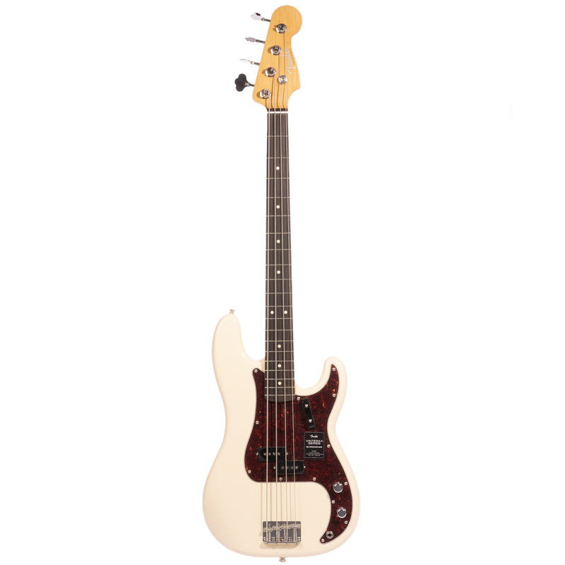 Fender Vintera II ‘60s Precision Bass Guitar, Rosewood Fingerboard, Olympic White